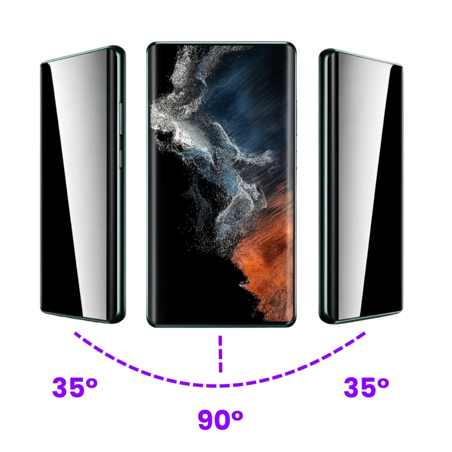 Samsung Betekintésgátló tok